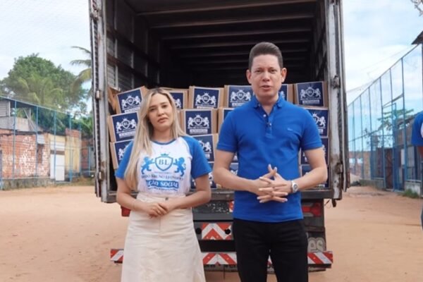 Bispo Bruno Leonardo leva alimentos e esperança a comunidade carente de Salvador Bispo Bruno Leonardo